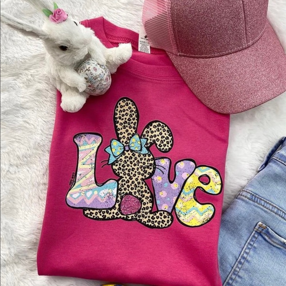 Kids Easter Love tshirt
